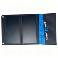 Chargeur solaire pliable 21W en gros, USB portable pour les voyages en extérieur et les situations d'urgence