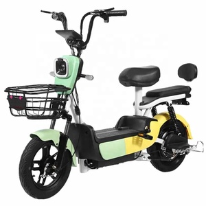 Bicicleta Eléctrica Urbana de 350W, 14 Pulgadas, <span class=keywords><strong>Doble</strong></span> Motor, Venta Directa de Fábrica, Exportación <span class=keywords><strong>e</strong></span> Importación, 48V - Product Image 5