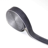 Rubans gros-grain personnalisés en gros, largeur 1 pouce (2,5 mm), simple face, pour la décoration de vêtements, ruban élastique en velours haute ténacité