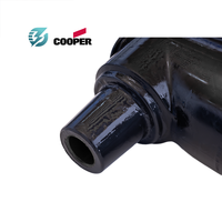 Accessoires pour transformateurs Cooper, courant de décharge 10kA, tension nominale 45kV, parafoudre blindé à prise arrière IEC