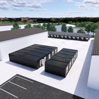 Maison mobile préfabriquée de 20 pieds, prête à l'emploi, assemblée, installation facile, conteneur mobile préfabriqué, maison en kit