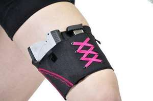 Draagbare Hoge Kwaliteit Polyester Heup Vrouwen Anti-Slip Verstelbare Dij/Kousenband Been <span class=keywords><strong>Holster</strong></span> Verborgen Draagriem - Product Image 5