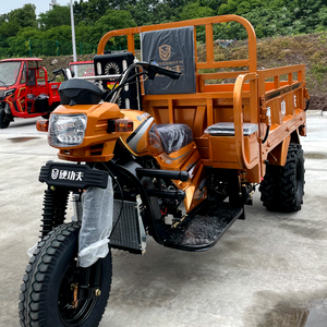 Motocicleta <span class=keywords><strong>de</strong></span> Doble Rueda Trasera con Sistema <span class=keywords><strong>de</strong></span> Descarga Hidráulica YGF150ZH-3, Triciclo <span class=keywords><strong>de</strong></span> Carga con Motor <span class=keywords><strong>de</strong></span> 300 CC <span class=keywords><strong>de</strong></span> Cilindrada - Product Image 1