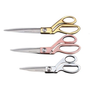 <span class=keywords><strong>Ciseaux</strong></span> de bureau de bureau en <span class=keywords><strong>or</strong></span> rose de 8.5 '', <span class=keywords><strong>ciseaux</strong></span> de tailleur de couture professionnels pour couturière de vêtements en tissu - Product Image 4