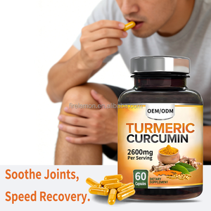 OEM/ODM Kruidensupplementen voor gewrichten & hartgezondheid, kurkuma capsules, biologische kurkuma & boswellia extract capsules - Product Image 6