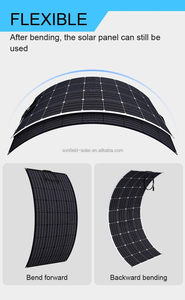 Panneaux solaires flexibles mono-hétérojonction à haute efficacité <span class=keywords><strong>150W</strong></span> 17V, pliables <span class=keywords><strong>pour</strong></span> les voitures électriques, les bateaux, les véhicules électriques, les toits de <span class=keywords><strong>camping</strong></span>-cars, les bateaux et les <span class=keywords><strong>camping</strong></span>-cars - Product Image 5