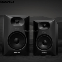 Midiplus MS5 Speaker aktif Bluetooth, Speaker aktif profesional Stereo dua arah 5 "untuk permainan komputer hiburan rumah