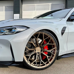 Roue forgée personnalisée monobloc <span class=keywords><strong>1</strong></span> pièce XL Concave profonde Bronze satiné 5x120 5x112 5x114.3 Jante <span class=keywords><strong>17</strong></span>-24 <span class=keywords><strong>pouces</strong></span> - Product Image 6