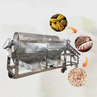Machine industrielle de décorticage des cabosses de cacao, machine de fendage des cabosses de cacao