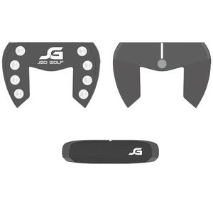 <span class=keywords><strong>Putter</strong></span> de golf professionnel à couple nul, <span class=keywords><strong>putter</strong></span> mallet à <span class=keywords><strong>MOI</strong></span> élevé pour un putting droit, insert de face de précision CNC - Product Image 2