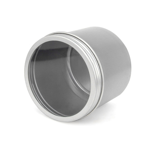 <span class=keywords><strong>Barattolo</strong></span> in Alluminio Personalizzato all'Ingrosso per Cosmetici, Candele Profumate, Contenitore Rotondo in Metallo - Product Image 3