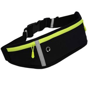 Reflective Running Sports <b>Belt</b> Lightweight Mobile <b>Phone</b> Pouch for Sports Jogging Hiking Waist Bag - Product Image 1