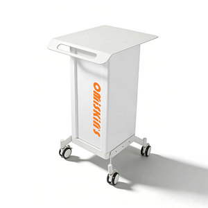 <span class=keywords><strong>Carrello</strong></span> Portaoggetti Versatile Multifunzione Moderno in Ferro <span class=keywords><strong>con</strong></span> 4 <span class=keywords><strong>Ruote</strong></span> Girevoli e Cassetto per Salone - Product Image 2