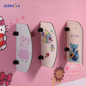 Chất lượng cao không thấm nước nhiều màu PVC Kid trẻ em tường nơi để tiểu phân vùng và chia màn hình thiết kế mới cho các trường học mầm non - Product Image 1