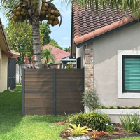 Panneaux de clôture WPC pour l'exportation mondiale – Clôtures de jardin en composite bois-plastique professionnelles – Prix fabricant en gros