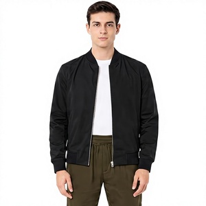 Nouvelle Veste Teddy en Cuir PU Tissé Imperméable et Respirant de Haute Qualité pour Hommes, Modèle 2026, Vente en Gros Directe Usine, ODM, Logo Personnalisé - Product Image 1