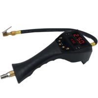 Gonfleur automatique de pneus de voiture numérique avec système de contrôle de pression de précision Jauge de pneus multifonctionnelle