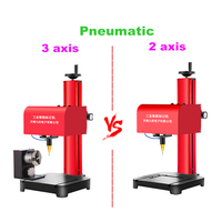 Ortable etal ignage ameplate 3 Axis leclectric neuneumática ettering achachine para rame hassis lotter