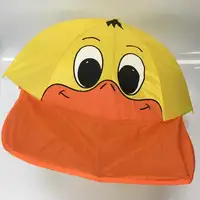 100% Polyester Manueller offener Enten schirm Kinder Cartoon Regenschirm