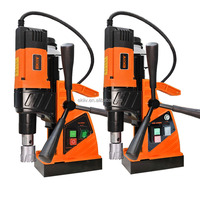 Perceuse magnétique miniature portable électrique avec moteur à balais pour le forage industriel, personnalisable OEM
