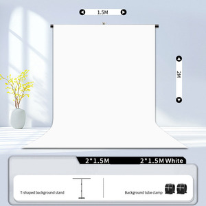 Support de fond avec écran vert Chroma Key pour Vlogging, Zoom, <span class=keywords><strong>TikTok</strong></span>, diffusion en direct et studio - Product Image 5
