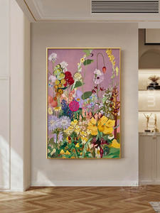 Yicheng beauté en gros <span class=keywords><strong>jardin</strong></span> d'Alice français peint à la main peinture à l'huile maison peinture suspendue pour la décoration - Product Image 2