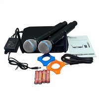 Microphone dynamique filaire professionnel BETA 58A, supercardioïde, pour chant, enregistrement en studio et performance scénique