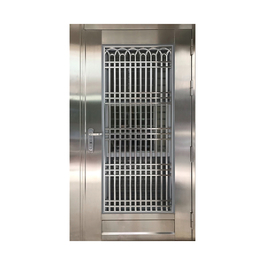 Puerta residencial de acero inoxidable de alta calidad, precio competitivo, puerta antirrobo para dormitorio - Product Image 5