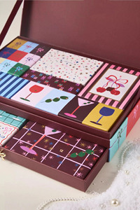 Boîte <span class=keywords><strong>de</strong></span> <span class=keywords><strong>calendrier</strong></span> <span class=keywords><strong>de</strong></span> <span class=keywords><strong>l</strong></span>'<span class=keywords><strong>Avent</strong></span> <span class=keywords><strong>de</strong></span> luxe, trousse à crayons pour enfants, boîte cadeau, tiroir en papier, notes autocollantes personnalisées, boîte <span class=keywords><strong>de</strong></span> cartes <span class=keywords><strong>de</strong></span> vœux, emballage - Product Image 4