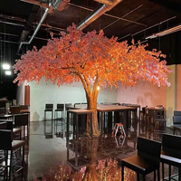 Lumières LED Sakura d'intérieur 3M, arbre de cerisier artificiel décoratif, plante à fleurs artificielles personnalisable, résistant aux UV, écologique