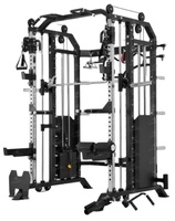 Smith Black Machine – Rack d'entraînement tout-en-un complet pour la maison, équipement multifonctionnel de musculation en acier
