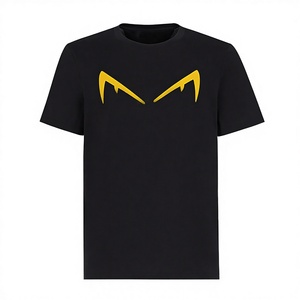 Camiseta Corta Personalizable de Alta Calidad, 100% Algodón, Unisex, Estilo Urbano, Hip-Hop, Casual, Holgada, Verano, Versátil, Tallas Grandes, Estampado de Dibujos Animados - Product Image 2