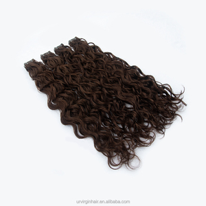 Extensions de cheveux humains vierges russes Remy à cuticules intactes, à fixer avec du ruban adhésif, double épaisseur - Product Image 4