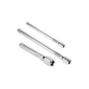 Ximeng 3/8 Rallonge de clé à cliquet 3 pouces à embout carré simple, impériale, manuelle, qualité industrielle, finition chromée polie - Product Image 2