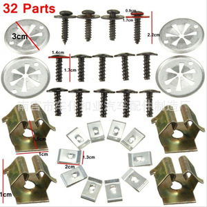 Kit de tornillos de montaje para chasis Smooth Sailing, 32 piezas mixtas 25 Para Audi A3 Volkswagen Golf MK4 Bora - Product Image 2