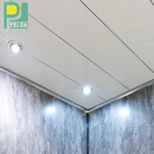 Faux plafond en PVC <span class=keywords><strong>à</strong></span> marbrure creuse, estampage <span class=keywords><strong>à</strong></span> chaud, panneau <span class=keywords><strong>60x60</strong></span> pour les institutions - Product Image 3