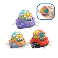 Nouveau Style LED Lumières Coccinelle Puzzle Casse-tête Jeu Jouet Sensoriel Spinning Fidget Ball