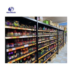 Siêu thị Kệ thiết kế mới mua sắm kệ kim loại thép Kệ siêu thị bán lẻ hiển thị - Product Image 5