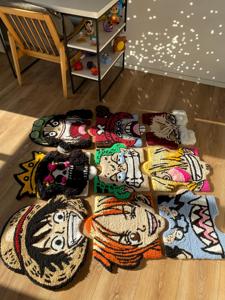 Alfombra Personalizada con Diseño de Anime, Alfombra Divertida con Forma 3D, Tapete para Puerta, Decoración para Sala de Estar y Dormitorio, Alfombra Resistente al Desgaste para One Piece - Product Image 3
