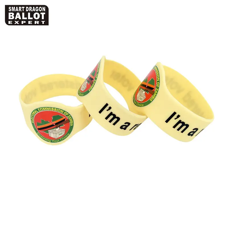 Ballot Bracelet Event Election Watch Wristband Bangle Silicon Bracelets Election Ballot Wristband