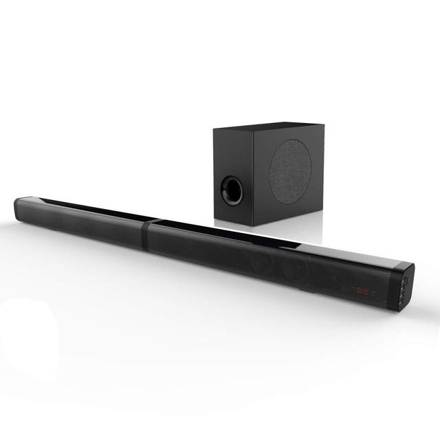 2026 Samtronic Hot Sale 2.1ch Soundbar with Subwoofer Wireless Tv Sound bar with Woofer