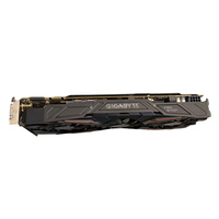 Carte graphique de jeu GTX 1080 8 Go 256 bits GDDR5X PCI Express avec ventilateur pour ordinateurs de bureau
