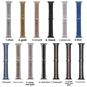 Correa de Repuesto Trendybay Ligera y Transpirable con Diseño Delgado de Acero Inoxidable Compatible con Relojes <span class=keywords><strong>Apple</strong></span> y Samsung - Product Image 2