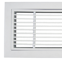 Diffuseur d'air linéaire amovible, grille de retour d'air de plafond pour climatisation