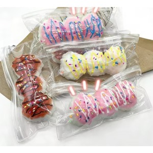 Juguetes antiestrés de queso en forma de bola Taba Squishy de subida lenta, juguetes de alivio del estrés de TPR con forma de comida realista para regalos al por mayor - Product Image 3