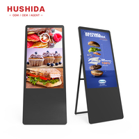 43 pouces A Type Smart Touch Sinage Portable plein écran affiche numérique LCD signalisation Android kiosque
