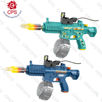Pistola de agua eléctrica AK M416 MP5, pistola de chorro automática con luz, juguete de verano para niños al aire libre