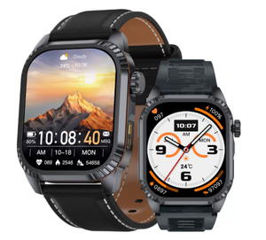 นาฬิกาสมาร์ทวอทช์ DS8 Sports หน้าจอ HD 1.96 นิ้ว ตรวจสอบสุขภาพ โทรไร้สาย ดูแลสุขภาพผู้หญิง GPS ติดตามการออกกำลังกายกลางแจ้ง รองรับกีฬามากกว่า 100 ชนิด - Product Image 1