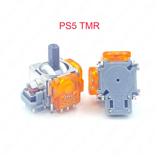 Ginfull TMR Magnetic Resistance Joystick for PS5 Controller Hall Effect 3D Analog for Xbox One for PS4 Sensor Module Sticks