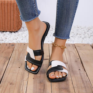 Sandales plates d'été personnalisées pour femmes, légères, respirantes, imperméables, couleur unie, style pieds nus, pour la plage et la mode - Product Image 5